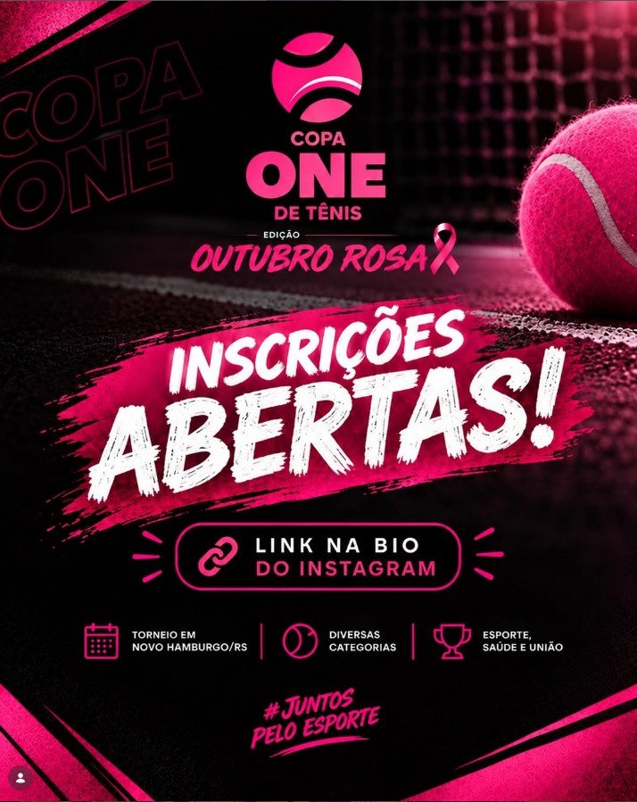 Copa ONE de Tênis – Edição de Outubro